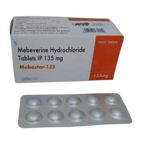 mebeverine hydrochloride 135 mg